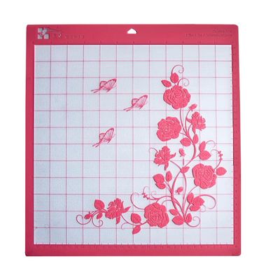SagaSave 12 Inch Cutting Mat PVC with Grid Marking and Measuring for Various Electronic Cutting Machines DIY Art Projects Easy to Use