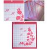 SagaSave 12 Inch Cutting Mat PVC with Grid Marking and Measuring for Various Electronic Cutting Machines DIY Art Projects Easy to Use view 4
