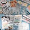 BAOFALI 150 Pcs/Set 7x9.4inch Clear Stamp and Die Storage Pockets, Stamp Storage Bags, Plastic Envelopes, DIY Scrapbooking Storage Die Cuts for Stencil Storage Card Making Cutting Dies view 4