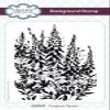 Creative Expressions Foxglove Garden 4 in x 6 in Pre Cut Rubber Stamp, 4 x 6 in, Grey view 1