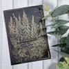 Creative Expressions Foxglove Garden 4 in x 6 in Pre Cut Rubber Stamp, 4 x 6 in, Grey view 3