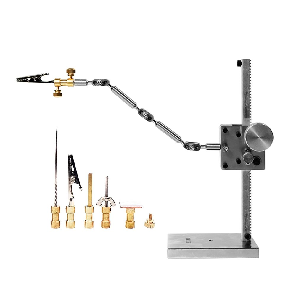 BAIYITONGDA DIY Stop Motion Armature Kits, Armature Rigging System, with 5 Connectors,26cm Lifting Bracket, Support Your Charactor's Movement, Stainless Steel Rig Arm for Hold Light Puppet