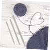 Lurrose 30pcs Wool Darning Needles Hand Sewing Embroidery Tapestry Needles for Knitting and Stitching Lightweight and Portable Yarn Threader Tools view 3