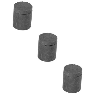 STOBOK 3pcs High Temperature Graphite Smelting Crucible Cover for Household and Melting Small Refining Tool for Alloys and High-Temperature Applications