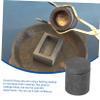 STOBOK 3pcs High Temperature Graphite Smelting Crucible Cover for Household and Melting Small Refining Tool for Alloys and High-Temperature Applications view 2