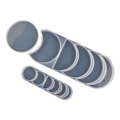Gogogmee 2sets Silicone Molds for DIY Moon and Space Theme Crafts Lunar Eclipse Ornaments Silicone Molds for Creative Projects