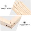Gogogmee Solid Picture Frame Strips DIY Canvas Frame Kit 8 Pieces 19.68X0.74X0.70 Inch Wood Inner for Home Art Display and Canvas Prints view 4