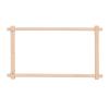 Cross Stitch Frame Rectangular Removable Wood Needlework Stretcher Frame Quilting Hoop Stand for Needlepoint Embroidery Tapestry view 1