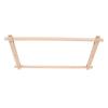 Cross Stitch Frame Rectangular Removable Wood Needlework Stretcher Frame Quilting Hoop Stand for Needlepoint Embroidery Tapestry view 3