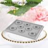 Pasuihcay Flocked Beading Bead Board Bracelet Design Tray Jewellery Making DIY Craft Tool Gray view 3