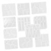 Hohopeti 11pcs Earring Charms Pendant Molds Silicone DIY Jewelry Molds for DIY Craft view 1