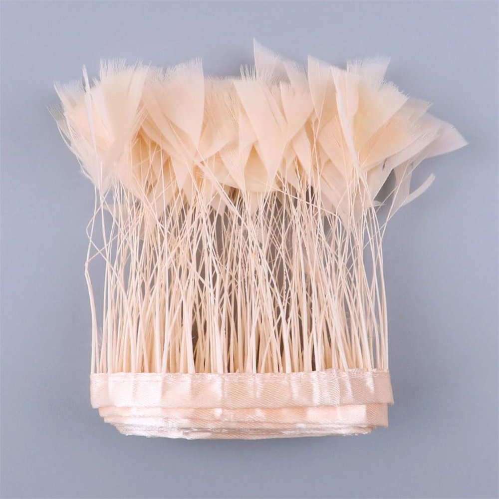 Feathers Trim 8-10cm Decoration for Party Wedding Dress Clothes Sewing Jewelry Accessory Crafts Feathers 1Meter