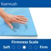 FoamRush 4" x 12" x 72" Gel Memory Foam Bench Cushion Replacement Medium Firm (Upholstery Foam, Seat Replacement, Upholstery Sheet, Foam Rubber Padding, Couch, Sofa Cushion, Mattress) Made in USA view 3
