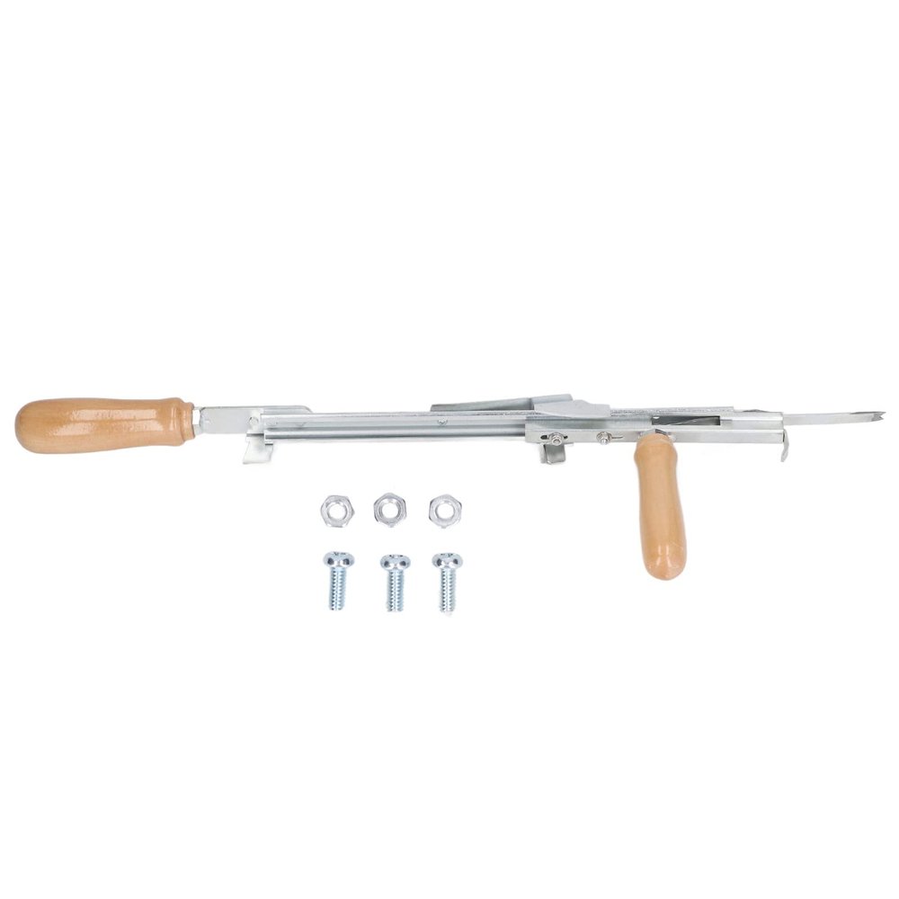 Manual Rug Tufting Machine, Handheld DIY Carpet Tufting Gun with Wood Handle for Beginner Tufting Artwork and Rug Making
