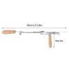 Manual Rug Tufting Machine, Handheld DIY Carpet Tufting Gun with Wood Handle for Beginner Tufting Artwork and Rug Making view 2