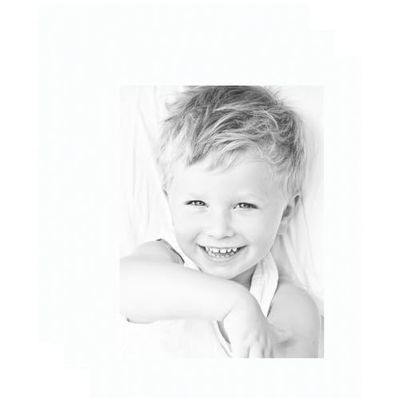 ArtToFrames 12x16 Smooth White/Super White Custom Mat for Picture Frame with 8x12 opening size (Mat Only, Frame NOT Included)