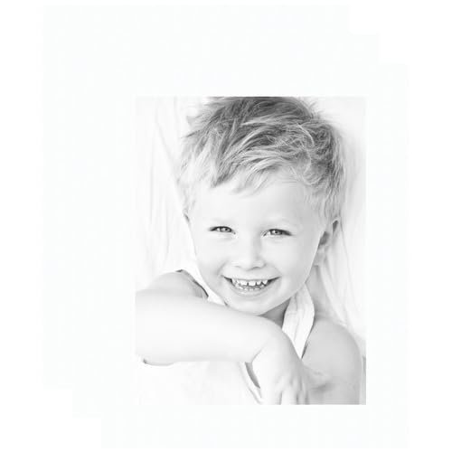 ArtToFrames 12x16 Smooth White/Super White Custom Mat for Picture Frame with 8x12 opening size (Mat Only, Frame NOT Included)