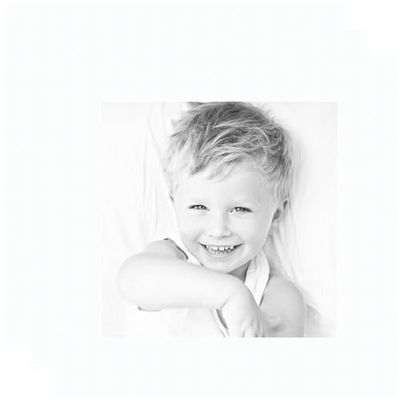 ArtToFrames 9x9 Smooth White/Super White Custom Mat for Picture Frame with 5x5 opening size (Mat Only, Frame NOT Included)