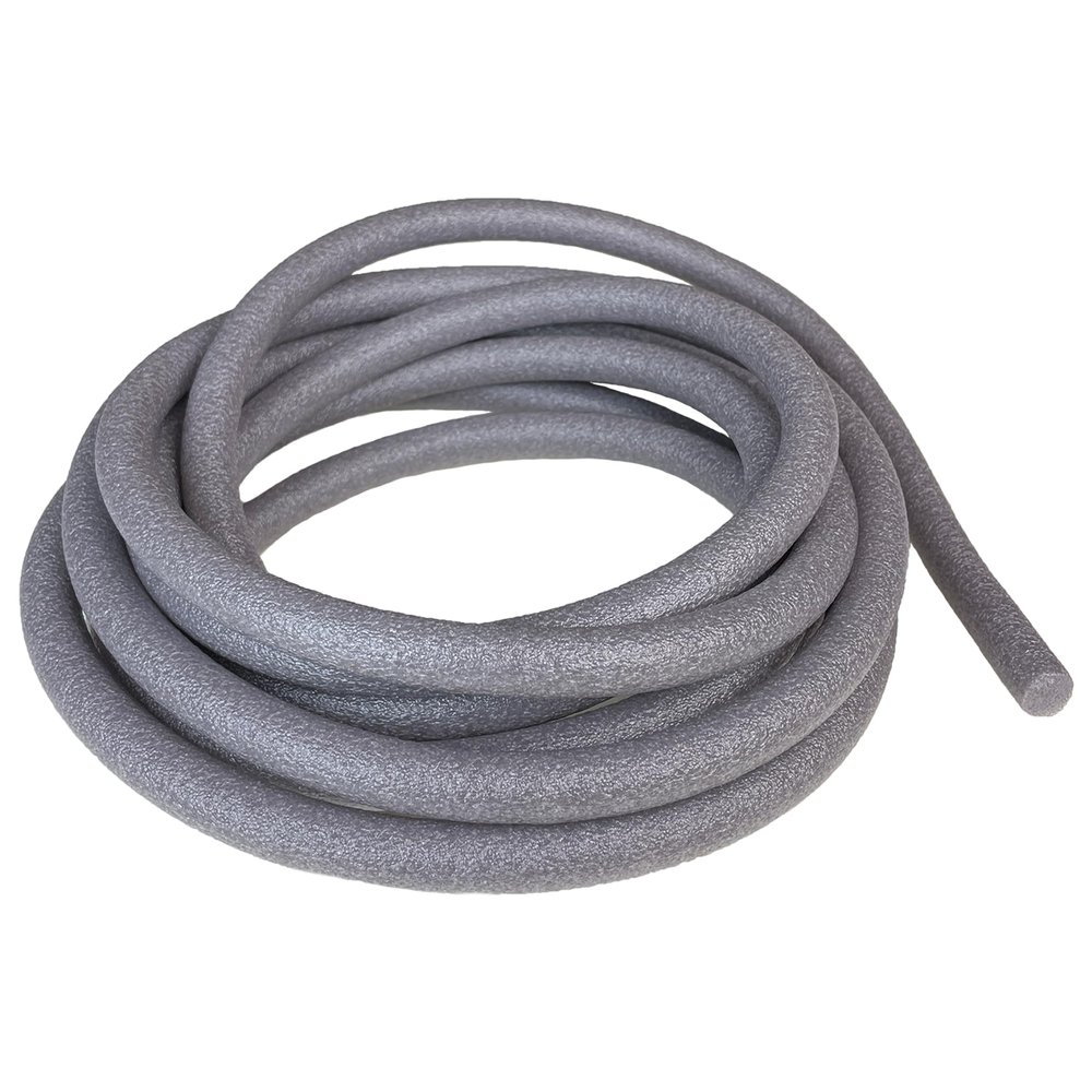 Oodles of Noodles 5/8 20 ft Foam Noodles for Crafts Solid-Core Foam Tubes Cylinder Backer Rods for Modeling & DIY Arts & Crafts (Grey)
