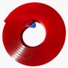 Heloawei 12FT (3.66m) Flat Mouth Ink Printing Scraper Strip,Silk Screen Printing Squeegee Rubber 55-90 Option (Flat Mouth, Red, 65W 50mm x H 9mm) view 1