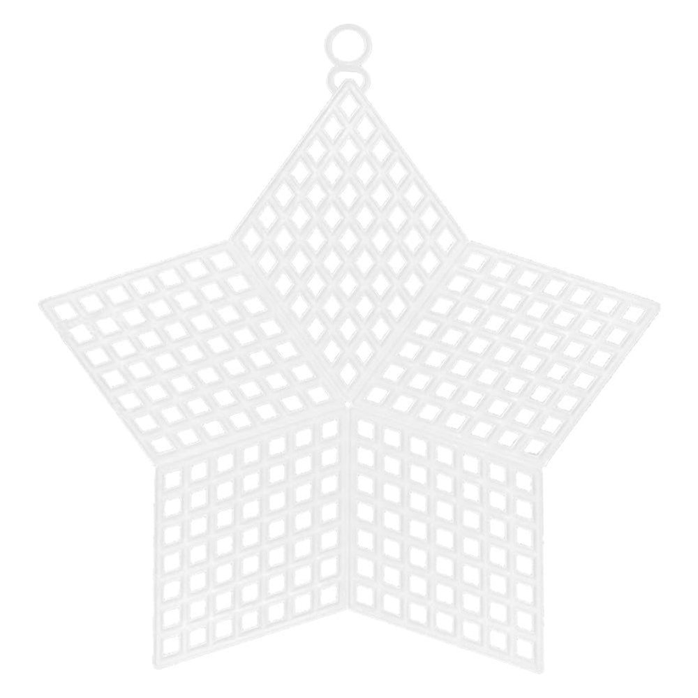 LALAFINA Plastic Canvas Mesh Sheets Set 10 Pieces 5.51 Inch Square for DIY Crochet Bags Cross Stitch Needlepoint Arts and Crafts