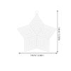 LALAFINA Plastic Canvas Mesh Sheets Set 10 Pieces 5.51 Inch Square for DIY Crochet Bags Cross Stitch Needlepoint Arts and Crafts view 3