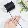 SUNNYCLUE 54.68 Yards/ 50m Hollow Pipe Tubing Rubber Cord 2mm Rubber Knitting Barber Cords Black Soft Rubber Tubing Hollow Cords 1mm Hole PVC Tube Barber Cord for Jewelry Making DIY Knit Projects view 3