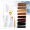 TEHAUX Leather Repair Accessories 40pcs Upholstery Needles Hand Sewing Kit for Leather Canvas Upholstery view 3