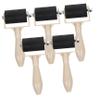SHINEOFI 5pcs Printmaking Rollers for Boy Girl Ink Roller Tools for Crafting and Printmaking Projects Easy to Clean and for Boy Girl view 1
