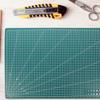 LALAFINA 2pcs Double-Sided Cutting Mats for Crafts Reusable Plastic Engraving Board for Projects and for Use view 3