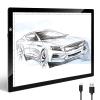KIVOTAC A3 Tracing Light up Box,LED Light Pad Ultra-Thin USB Powered Brightness Dimmable LED Tracing Board for Drawing, Weeding Vinyl, Diamond Art, Sketching and Animation view 1