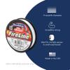 Beadalon FireLine Beading Thread by Berkley, 0.005", Break Strength 4 lb, Crystal, 50 yd view 3