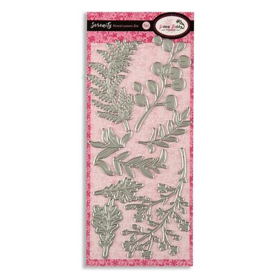 Dawn Bibby Creations Serenity Mixed Leaves Die, Metal, DL