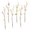 Ciieeo 6pcs Artificial Easter Branches Picks for Flower Arrangements Vibrant Spring Decor for Easter Parties and Home Decoration view 1
