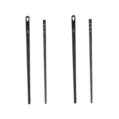 EXCEART 4pcs Leather Needles for Hand Stitching Durable Needles for Leather Crafts Versatile Single Double Design for Easy Weaving and Intricate Stitching