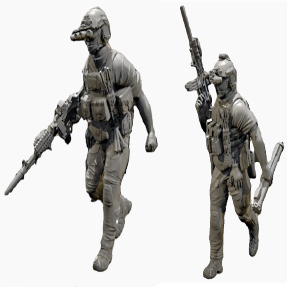 1/35 U.S. Commando Resin Model kit unpainted and unassembled Resin Model Parts //l7R5-5