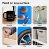 ARTISTRO 2 Silver Permanent Marker - Waterproof Markers for Tire, Fabric, Rocks, Glass, Ceramic, Wood, Paper - Oil Based Paint Pens - Medium Tip 3mm view 2