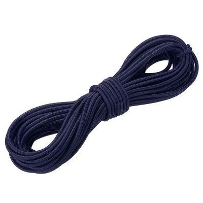 DMiotech 1/8"(3mm) 33ft(10m) Elastic String Cord Jewelry Stretchy Cord Navy Blue for Bracelets Bead String Camping Tie Down