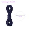 DMiotech 1/8"(3mm) 33ft(10m) Elastic String Cord Jewelry Stretchy Cord Navy Blue for Bracelets Bead String Camping Tie Down view 3