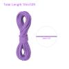 DMiotech 1/8"(3mm) 33ft(10m) Elastic String Cord Jewelry Stretchy Cord Light Purple for Bracelets Bead String Camping Tie Down view 3