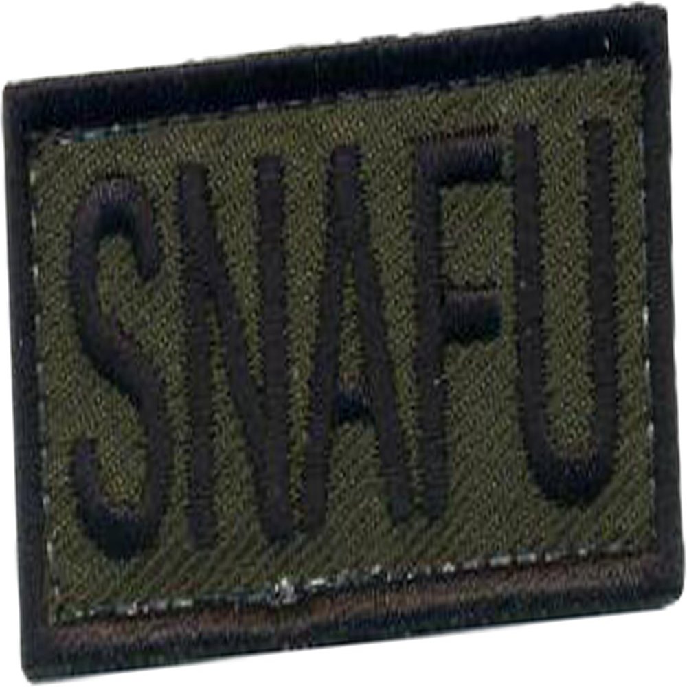 Evike - Snafu Hook and Loop Morale Patch (OD Green)