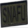 Evike - Snafu Hook and Loop Morale Patch (OD Green) view 1