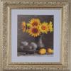 5X7 3 1/2" Polystyrene Classic Ornate Picture Frame 3348 Series - Silver by WholesaleArtsFrames-com Made In USA view 3