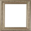 5X7 3 1/2" Polystyrene Classic Ornate Picture Frame 3348 Series - Silver by WholesaleArtsFrames-com Made In USA view 4