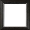 3-1/4" Polystyrene 3D Textured Picture Frame by WholesaleArtsFrames-com 11x14, 1538 Series Black & Silver - Made in USA view 2