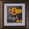 3-1/4" Polystyrene 3D Textured Picture Frame by WholesaleArtsFrames-com 20x24, 1538 Series Brown & Copper - Made in USA view 1