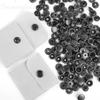 Framendino, 200 Pack Metal Snap Fastener Kit Button Press Stud Cap for Bag Leather DIY Craft view 3