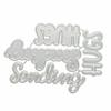 Sending Hugs Die Cuts for Card Making, Cover Metal Cutting Dies for Paper Scrapbooking, DIY Stencils for Album Party Wedding Festivals Decoration view 4