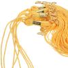 Tofficu 4Pcs 2024 Graduation Tassel, 2024 Graduation Cap Tassel with 2024 Gold Charm, Tassel Charms for Graduation Cap 2024, Charm Ceremonies Accessories for Graduates, Golden view 4