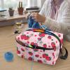 Mintulipy Crochet Bag Organizer Knitting Bag Strawberry Yarn Storage Organizer for Crocheting Yarn Holder for Crochet Accessories Crocheting & Knitting Presents view 4